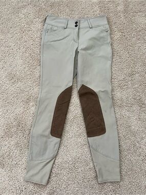 RJ Classics Women's Gulf Breeches Equestrian Riding Pants Tan Size 24R
